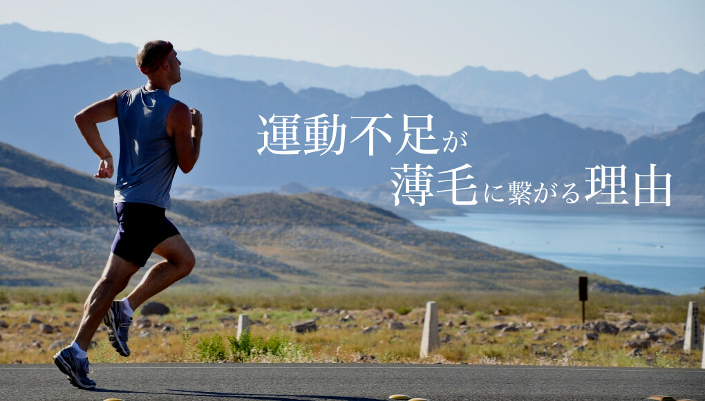 【生える】運動不足で薄毛になった人には有酸素運動がオススメという話